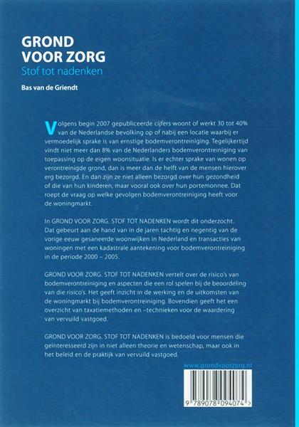Grote foto grond voor zorg boeken wetenschap