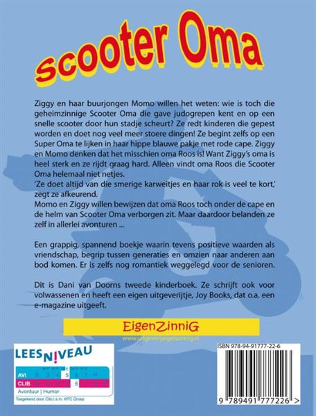 Grote foto scooter oma boeken jeugd 13 jaar en ouder