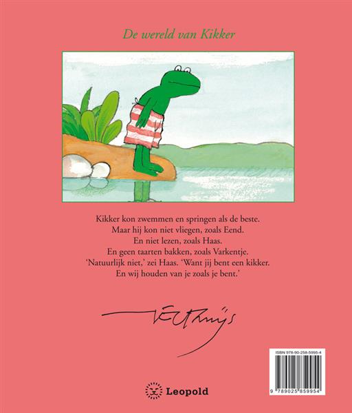 Grote foto kikker is kikker de wereld van kikker boeken overige boeken