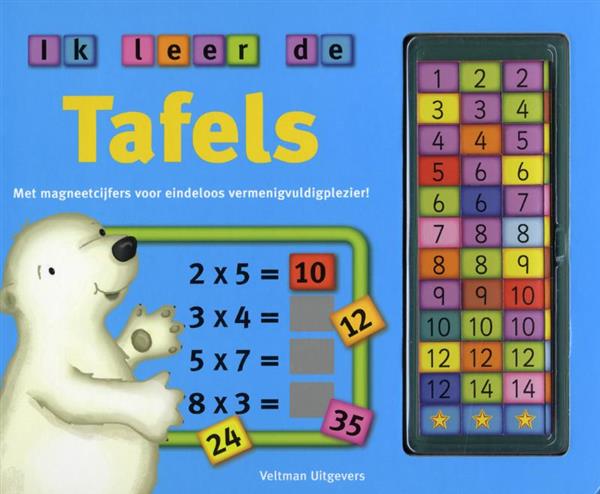 Grote foto ik leer de tafels boeken jeugd 13 jaar en ouder
