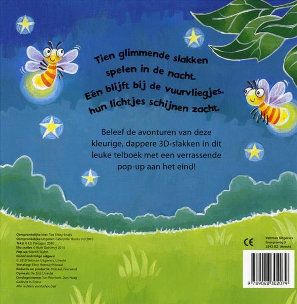 Grote foto tien glimmende slakken boeken jeugd 13 jaar en ouder