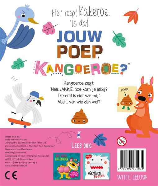 Grote foto is dat jouw poep kangoeroe boeken jeugd 13 jaar en ouder