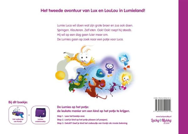 Grote foto op het potje de lumies 2 boeken jeugd 13 jaar en ouder