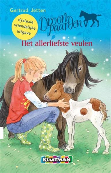 Grote foto droompaarden. het allerliefste veulen dyslexie droompaarden boeken jeugd 13 jaar en ouder