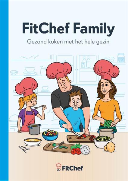Grote foto fitchef family fitchef 3 boeken kookboeken