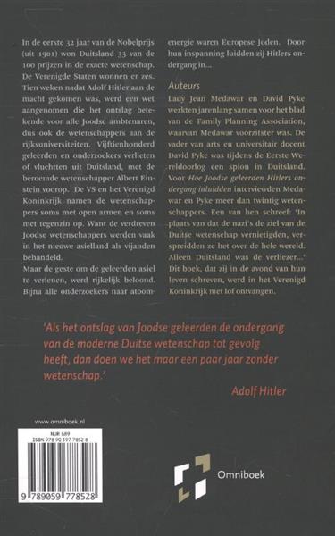 Grote foto hoe joodse geleerden hitlers ondergang inluidden boeken overige boeken