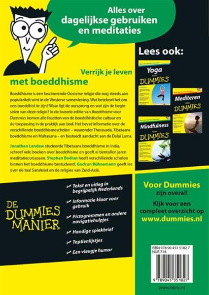 Grote foto boeddhisme voor dummies voor dummies boeken overige boeken