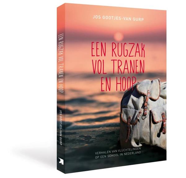 Grote foto een rugzak vol tranen en hoop boeken hobby en vrije tijd