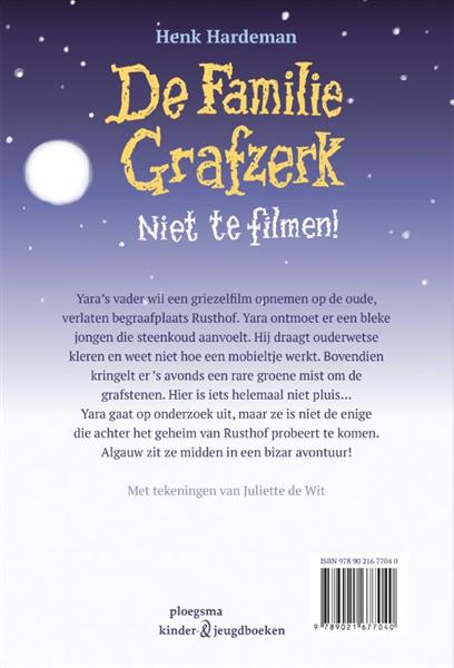 Grote foto niet te filmen de familie grafzerk 1 boeken jeugd 13 jaar en ouder