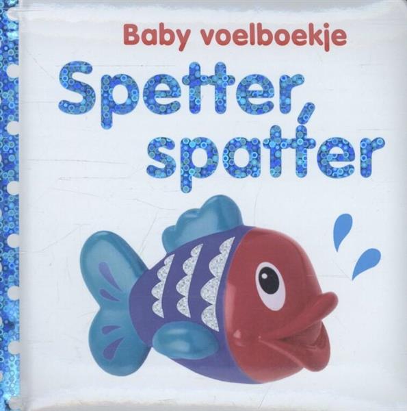 Grote foto spetter spatter baby voelboekje boeken jeugd 13 jaar en ouder
