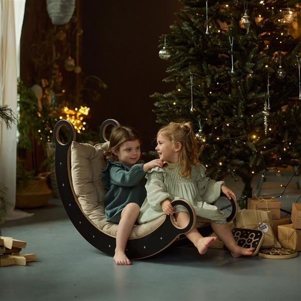 Grote foto houten klimboog m rocker naturel m kinderen en baby overige