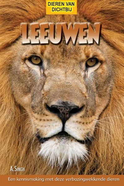 Grote foto leeuwen dieren van dichtbij boeken overige boeken