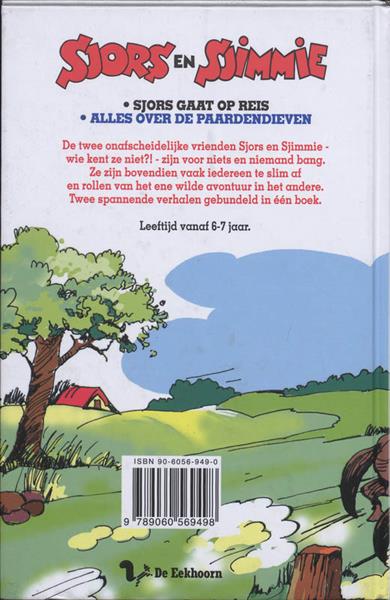 Grote foto sjors gaat op reis alles over de paardendieven boeken jeugd 13 jaar en ouder