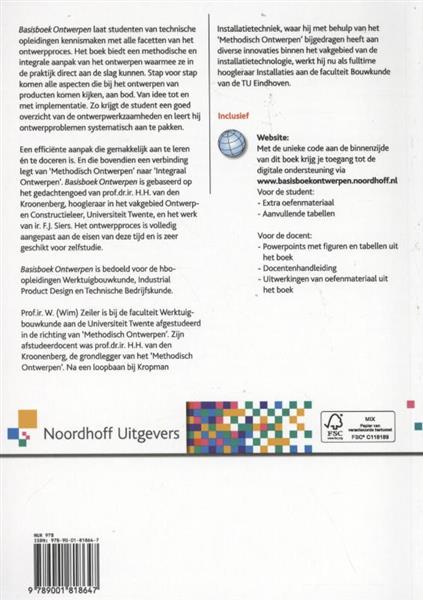 Grote foto basisboek ontwerpen vast boek boeken politiek en maatschappij