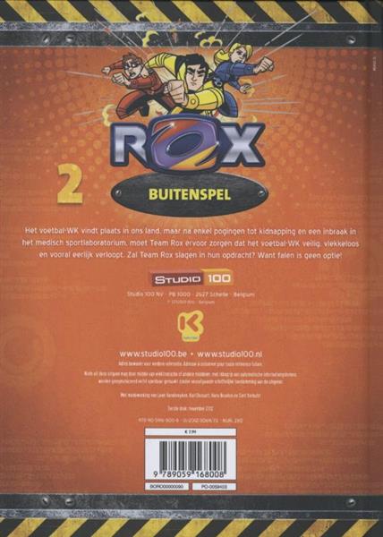 Grote foto buitenspel rox 2 boeken jeugd 13 jaar en ouder