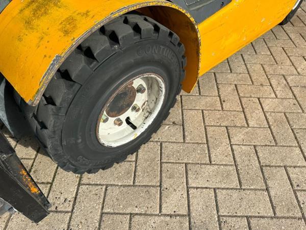 Grote foto jungheinrich efg430k heftruck triplo 650 freelift sideshift 4e functie elektrisch accu 2016 agrarisch heftrucks