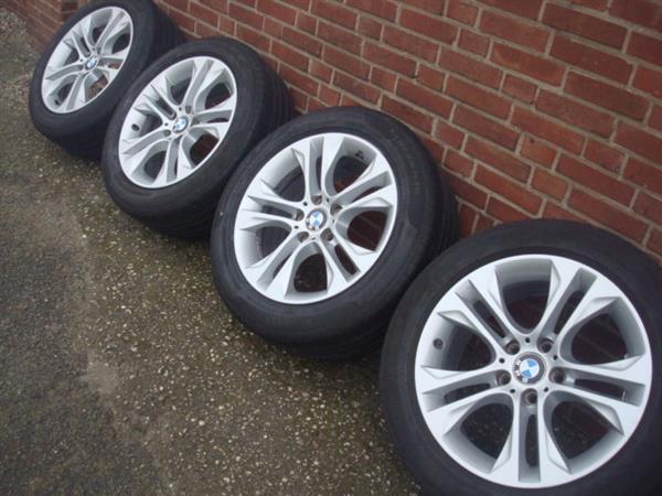 Grote foto 18 bmw styling 605 velgen met banden steek 5x120 auto onderdelen banden en velgen