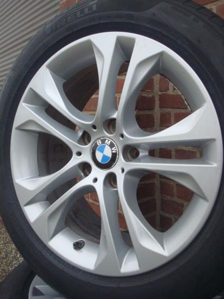 Grote foto 18 bmw styling 605 velgen met banden steek 5x120 auto onderdelen banden en velgen