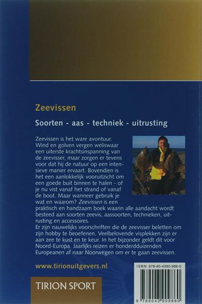 Grote foto tirion sport zeevissen tirion sport boeken hobby en vrije tijd