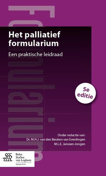 Grote foto het palliatief formularium boeken wetenschap