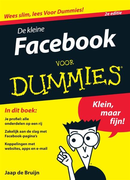 Grote foto de kleine facebook voor dummies voor dummies boeken informatica computer