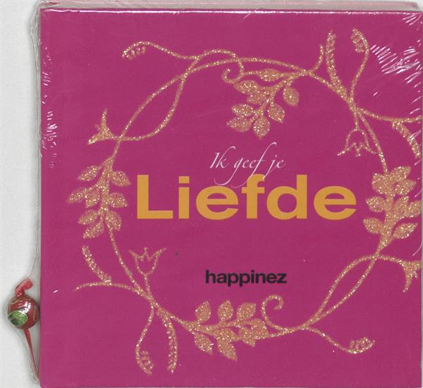 Grote foto happinez ik geef je liefde happinez boeken stripboeken