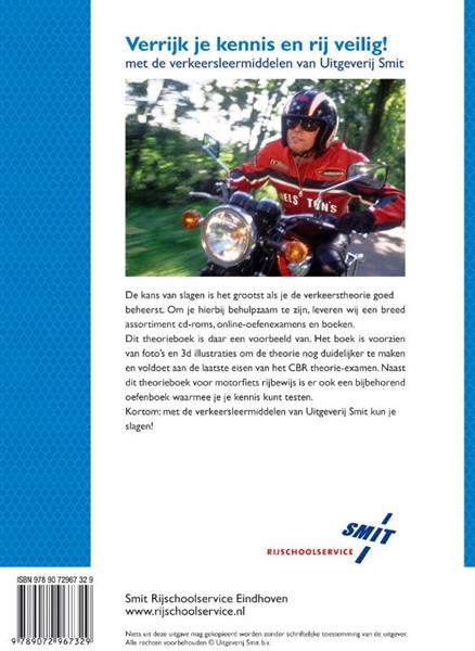Grote foto het theorieboek motorfiets boeken hobby en vrije tijd