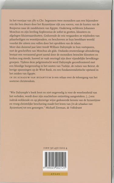 Grote foto in de schaduw van byzantium boeken reisverhalen