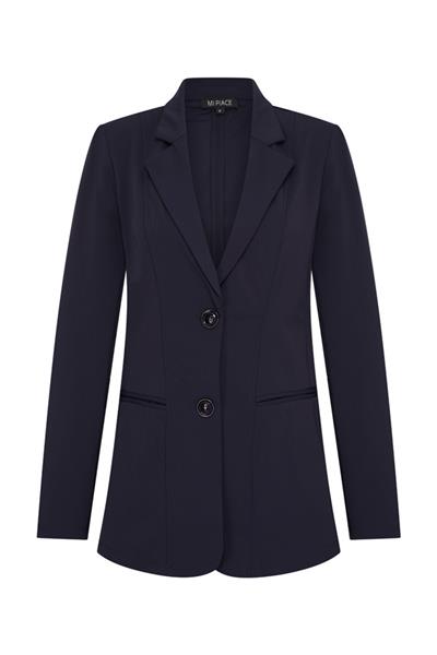 Grote foto travel mid blazer uni dark blue 102a kleding dames jassen zomer