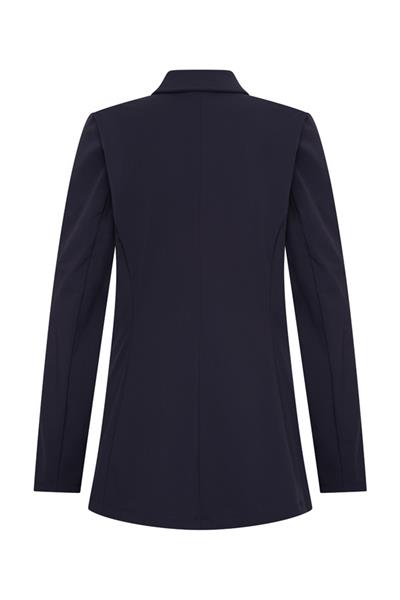 Grote foto travel mid blazer uni dark blue 102a kleding dames jassen zomer