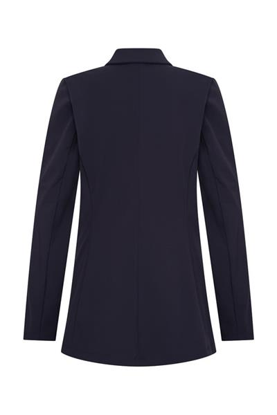 Grote foto travel mid blazer uni dark blue 102a kleding dames jassen zomer