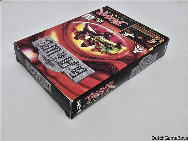 Grote foto atari jaguar fight for life spelcomputers games overige games