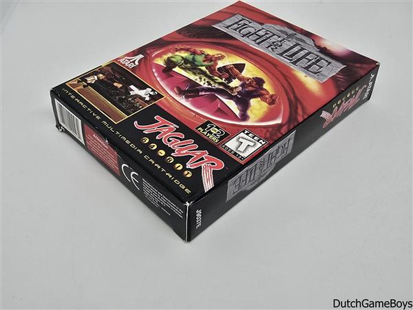 Grote foto atari jaguar fight for life spelcomputers games overige games