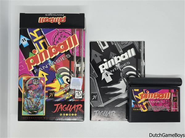Grote foto atari jaguar pinball fantasies spelcomputers games overige games