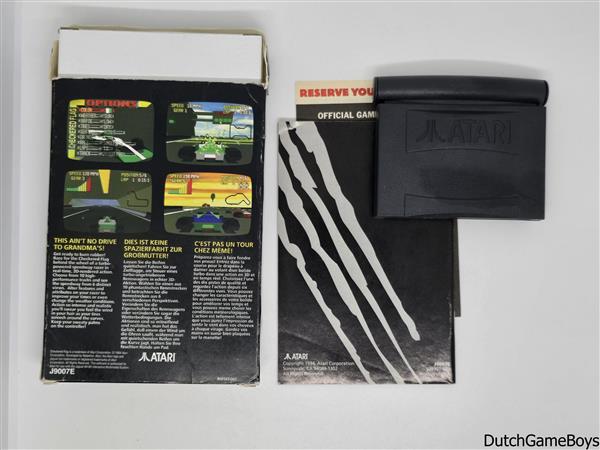 Grote foto atari jaguar checkered flag spelcomputers games overige games