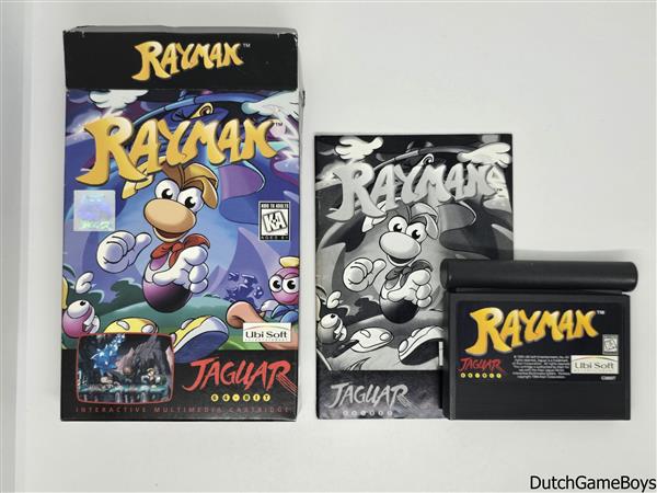 Grote foto atari jaguar rayman spelcomputers games overige games