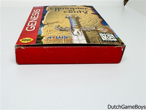 Grote foto sega genesis crusader of centy original spelcomputers games overige merken