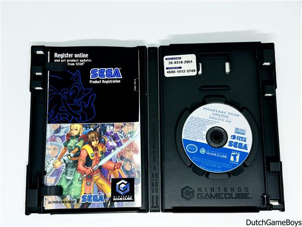 Grote foto nintendo gamecube phantasy star online i ii usa spelcomputers games overige nintendo games