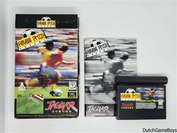Grote foto atari jaguar fever pitch soccer spelcomputers games overige games