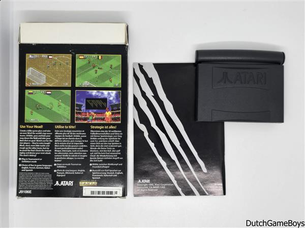 Grote foto atari jaguar fever pitch soccer spelcomputers games overige games