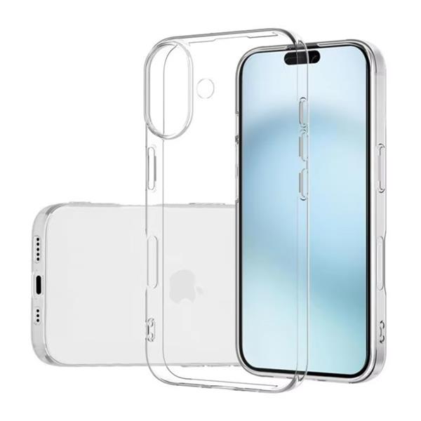 Grote foto iphone 16 transparant hoesje flexibel silicoon case cover hydrogel helder telecommunicatie mobieltjes