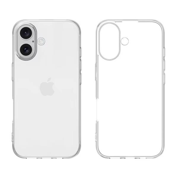 Grote foto iphone 16 transparant hoesje flexibel silicoon case cover hydrogel helder telecommunicatie mobieltjes