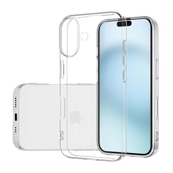 Grote foto iphone 16 transparant hoesje flexibel silicoon case cover hydrogel helder telecommunicatie mobieltjes