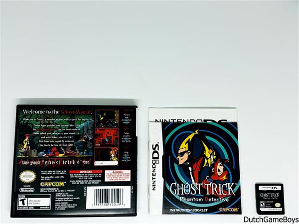 Grote foto nintendo ds ghost trick phantom detective usa spelcomputers games ds