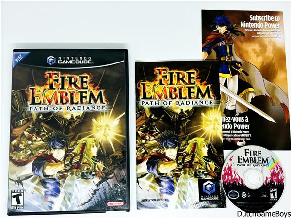 Grote foto nintendo gamecube fire emblem path of radiance usa spelcomputers games overige nintendo games