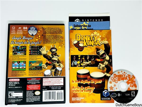 Grote foto nintendo gamecube donkey konga usa spelcomputers games overige nintendo games