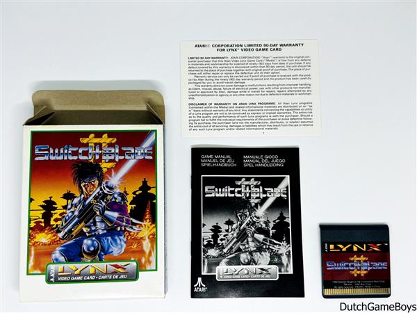Grote foto atari lynx switch blade ii spelcomputers games overige games