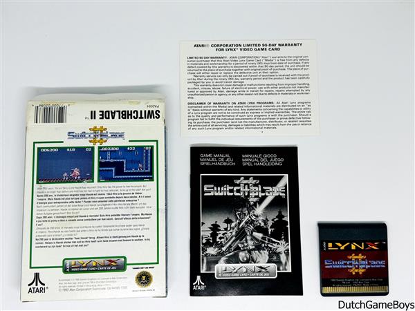 Grote foto atari lynx switch blade ii spelcomputers games overige games