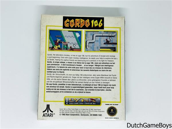 Grote foto atari lynx gordo 106 new sealed spelcomputers games overige games