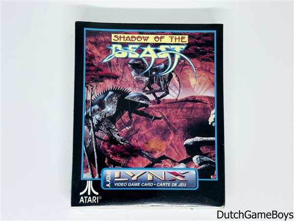 Grote foto atari lynx shadow of the beast new sealed spelcomputers games overige games